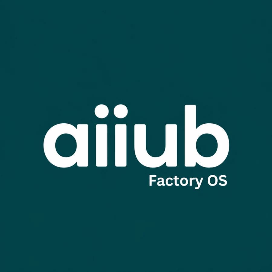 Aiiub Factory OS logo